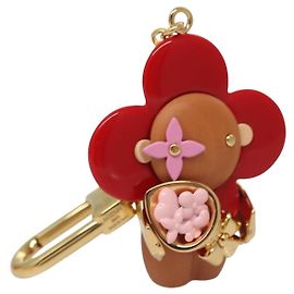 LOUIS VUITTON Monogram Vivienne Amour Charm Red M02349 LV Auth 127325SM Red