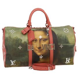 LOUIS VUITTON Masters Collection Keepall Bandouliere 50 Boston M43377 Auth 29559SM Multicolore