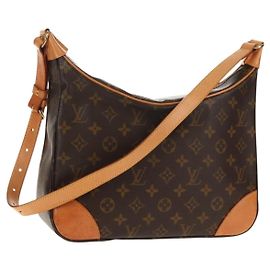 LOUIS VUITTON Bolsa de Ombro Monogram Boulogne 30 M51265 LV Auth am9239V Monograma