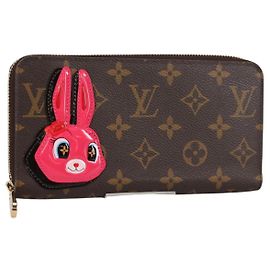 LOUIS VUITTON Monogram Sun Yitian Cartera Zippy Long Wallet M83689 Auth 140385SAM Monograma