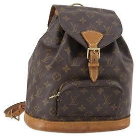 LOUIS VUITTON Monogram Montsouris MM Backpack M51136 LV Auth 146740A Monogram