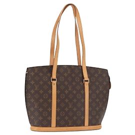 LOUIS VUITTON Borsa Tote Babylone Monogram M51102 LV Auth 164165A Monogramma