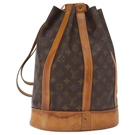 LOUIS VUITTON Bolsa de Ombro Monogram Randonnee PM M42243 LV Auth 164561A Monograma