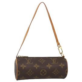 LOUIS VUITTON Pochette Papillon Monogramma LV Auth BAZ605A Monogramma