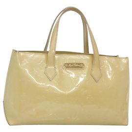 LOUIS VUITTON Sac à main Monogram Vernis Wilshire PM Broncorail M91452 Auth 126194A Autre