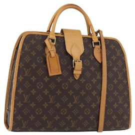 LOUIS VUITTON Bolsa de Mão Monogram Rivoli M53380 LV Auth ka2368 Monograma