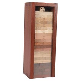 LOUIS VUITTON Jenga Legno Marrone LV Auth 133670SM Marrone
