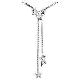 Collana Gianni Versace in metallo tono argento Auth BA11163 Altro