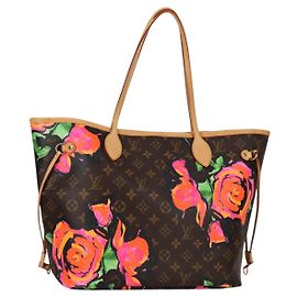 LOUIS VUITTON Monogram Rose Neverfull MM Borsa Tote M48613 LV Auth 135291SV Monogramma