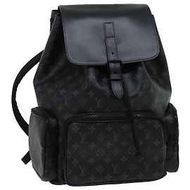 LOUIS VUITTON Monogram Eclipse Trio Backpack Backpack M45538 LV Auth 29886SM Monogram