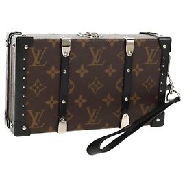 Cartera Larga Trunk Monogram Macassar LOUIS VUITTON M20250 LV Auth 148520SAM Monograma