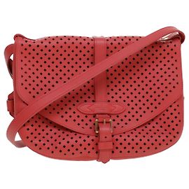LOUIS VUITTON Bolsa de Ombro Perfo Furore Saumur Rosa LV Auth 41755SAM Rosa