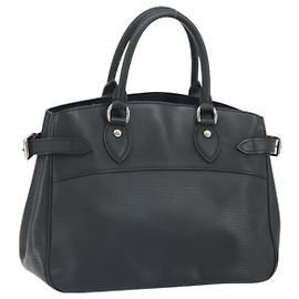 LOUIS VUITTON Sac à main Epi Passy PM Noir M59262 LV Auth ka2401A Noir