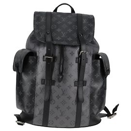 LOUIS VUITTON Mochila Monogram Eclipse Christopher PM M46331 LV Auth ar13619SM Monograma