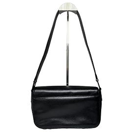 Borsa a spalla in pelle vintage Givenchy nera Nero