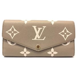 Cartera Larga Monogram Empreinte Louis Vuitton Gris