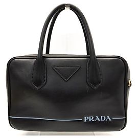 Prada Mirage Handbag in Black Black