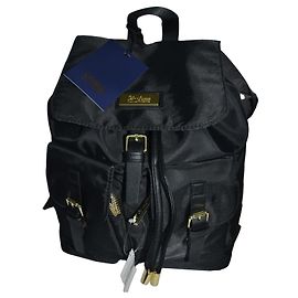 Roberto Cavalli Class Backpack Black Cloth Black
