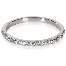 Tiffany & Co. Platinum Diamond Soleste Half Eternity Band Other