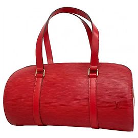 Borsa Soufflot Epi Louis Vuitton Rosso