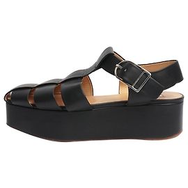 Gabriela Hearst Black Lynn platform sandals - size EU 39 Black