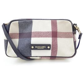 Autre Marque Bolsa Blue Label Crestbridge Marrom Vermelho Bege Azul marinho