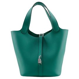 Sac à main Hermès Picotin Lock 22 MM Taurillon Maurice Vert