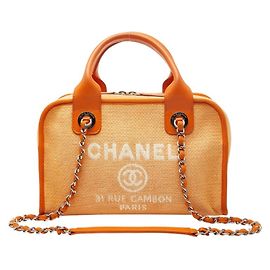 Sac Bowling Coco Mark de Chanel Orange
