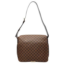 Borsa a tracolla Louis Vuitton Damier Bastille Marrone