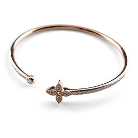 Louis Vuitton Twist Blossom Bangle Pink Other