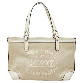 Bolsa Gucci Craft Edição Limitada Japão Branco Bege