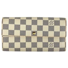 Cartera Larga Sarah de Louis Vuitton Blanco