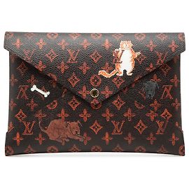 Set Pochette Kirigami Catogram Grace Coddington in marrone Louis Vuitton Marrone