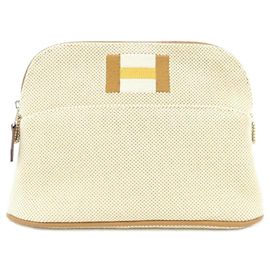 Mini-Handtasche Casaque Bolide von Hermès Beige Roh