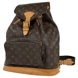 Louis Vuitton Montsouris GM Rucksack Braun