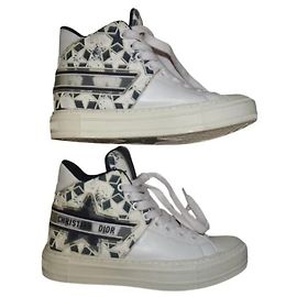 Dior Walk'n Dior Star Schnürsneaker Weiß
