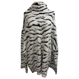Zebra gestreifter Pullover aus Mohair mit Tierdruck von Givenchy Andere