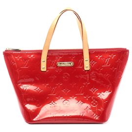Louis Vuitton Vernis Bellevue PM Handtasche Rot