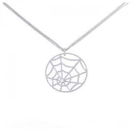 Collana Chaumet Attrape-moi Au750 in Oro Bianco Argento