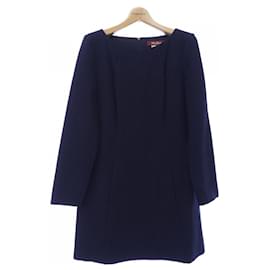 Robe Max Mara STUDIO Bleu Bleu Marine