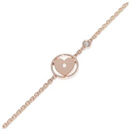 Louis Vuitton Monogram K18PG Diamond Bracelet Pink