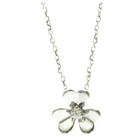 Collar Mini Frivole de Diamantes Van Cleef & Arpels Plata