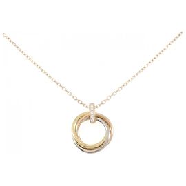 Collar Trinity de Cartier Dorado