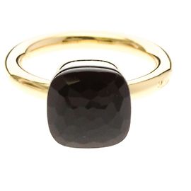 Anillo de banda de granate Nudoling de Pomellato Dorado