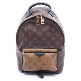 Sac à dos Palm Springs PM Louis Vuitton Marron Monogramme
