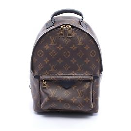 Louis Vuitton Palm Springs PM Monogram Backpack/Handbag Brown Black Monogram