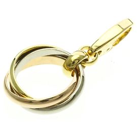 Collar Péndulo Charm Trinity de Cartier Dorado