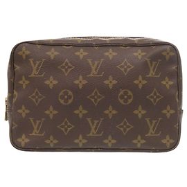 Pochette Monogram Louis Vuitton Marron Monogramme