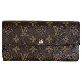 Portafoglio Monogramma Louis Vuitton Marrone
