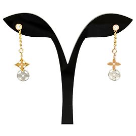 Orecchini Monogram Idylle in Oro Giallo Louis Vuitton D'oro